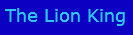 button - the Lion King